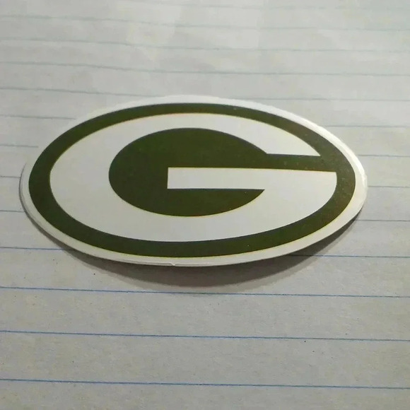 GREENBAY PACKERS  waterproof sticker..nwt..we bundle..enjoy - Picture 1 of 2